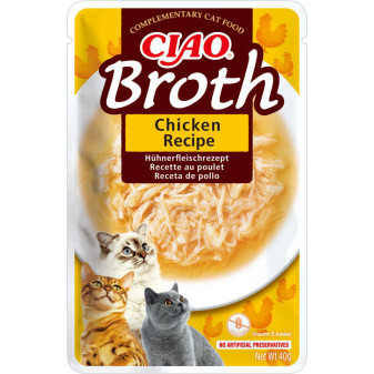 Kapsička Churu Cat Broth - kuře 40g