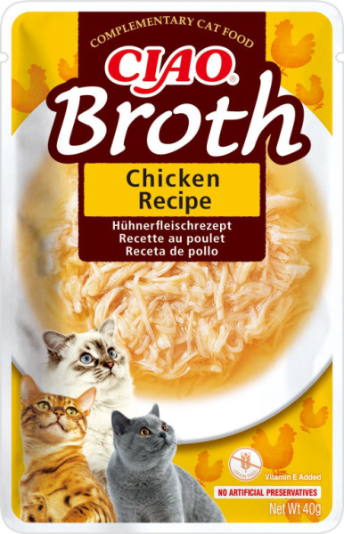 Kapsička Churu Cat Broth - kuře 40g