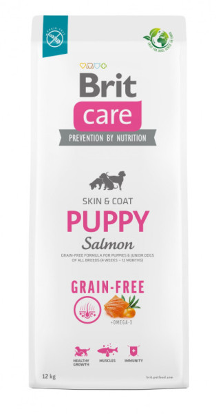 Brit Care Dog Grain-free Puppy - salmon and potato, 12kg EXP 03/25