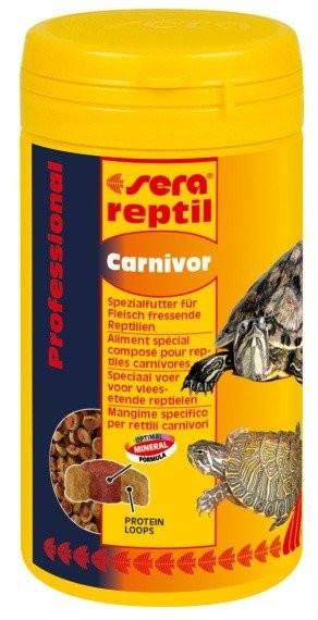 Sera doplňkové krmivo pro masožravé plazy Reptil Professional Carnivor 250ml Nature