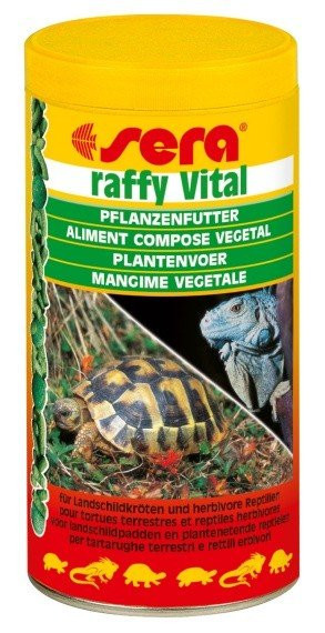 Sera krmivo pro býložravé plazy Raffy Vital 250ml Nature