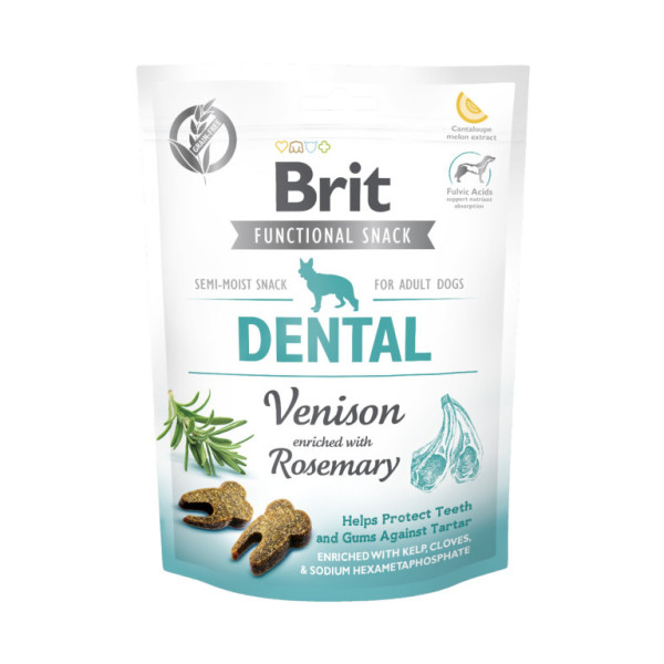 Brit Care Dog Snack Dental Venison 150g