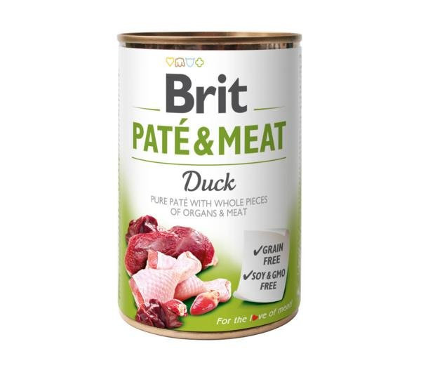 Konzerva Brit Pate & Meat Duck 400g