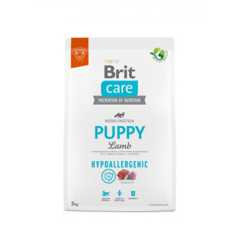 Brit Care Dog Hypoallergenic Puppy - lamb and rice, 3kg