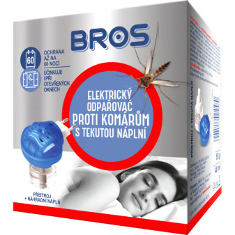 Bros proti komárům elektrický strojek+tekutá náplň 60noci