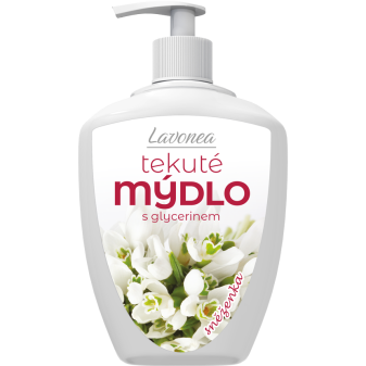 LAVONEA tekuté mýdlo SNĚŽENKA (bílé) 500ml