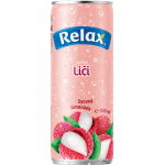 Relax limonáda Liči plech 330 ml