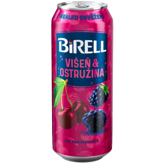 Birell 0,5l ostružina a višeň