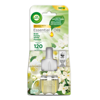 AIR WICK osvěžovač vzduchu 19ml elektrická náplň Bílé květy frézie Ivory Freesia Bloom