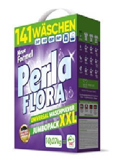 Německý prací  prášek Perla Flora univerzální 10,07kg