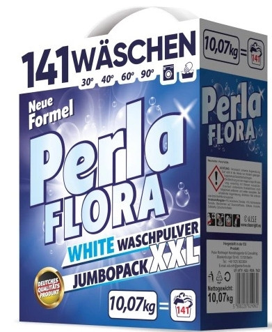 Německý prací prášek Persi Flora White 10,07 kg